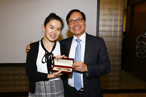 Grand Prize given by Prof. Paul Cheung